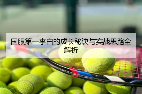 国服第一李白的成长秘诀与实战思路全解析